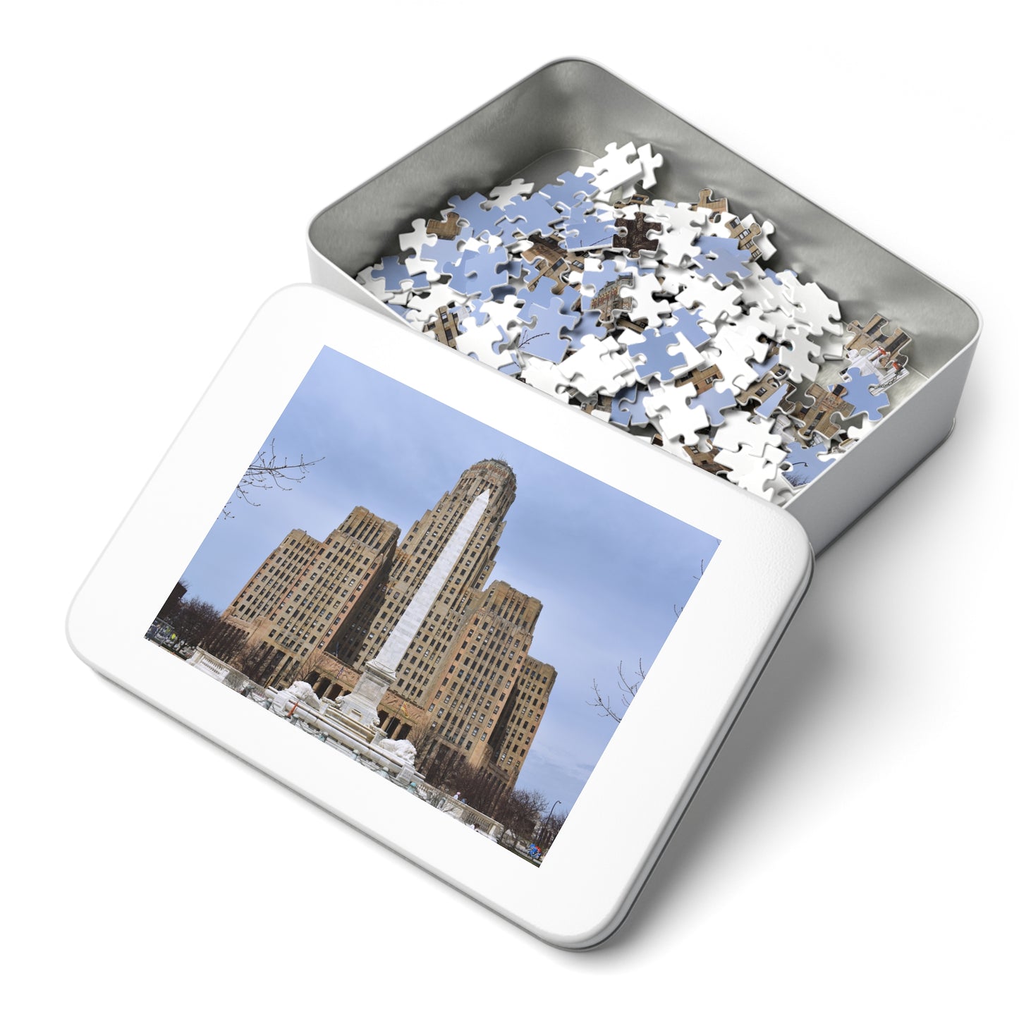McKinley Monument and Buffalo City Hall